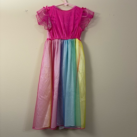 Disney Princess Nightgown Girl size 6 Pajamas Dress up Colorful pink NWT - Picture 4 of 4